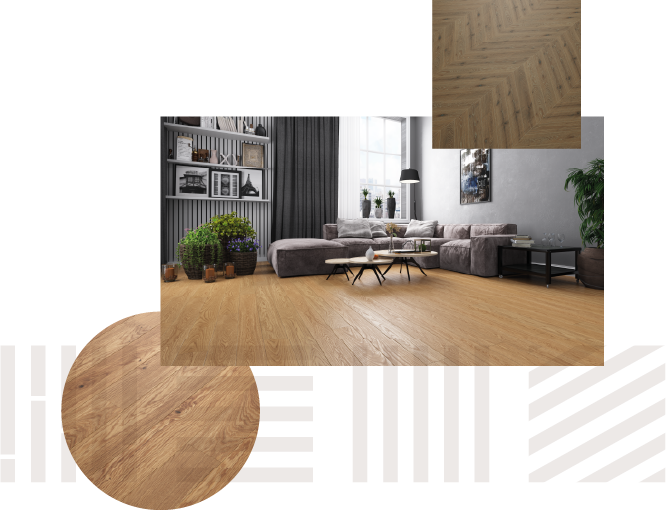 Parketta<br>The elegance of real wood,<br>the work of flawless craftsmanship.